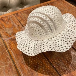 Vintage, Child’s Spring White hat